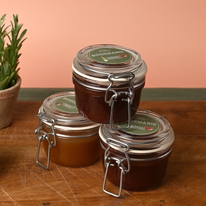 hausgemachte Konfitüren