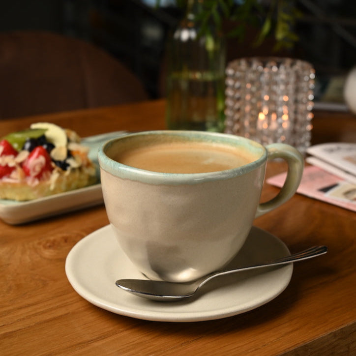 Milchkaffeetasse "RoseMarie"