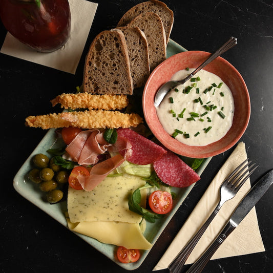 Frühstücksteller eckig groß