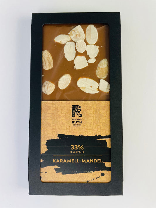 Karamell - Mandel - Meersalz Schokolade